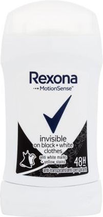 Rexona Motion Sense Invisible Black & White 48h Anti-perspirant 48h Deodorant Stick 40ml