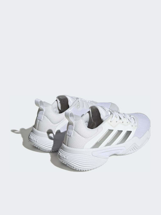 adidas Barricade Γυναικεία Παπούτσια Τένις για Σκληρά Γήπεδα Λευκά