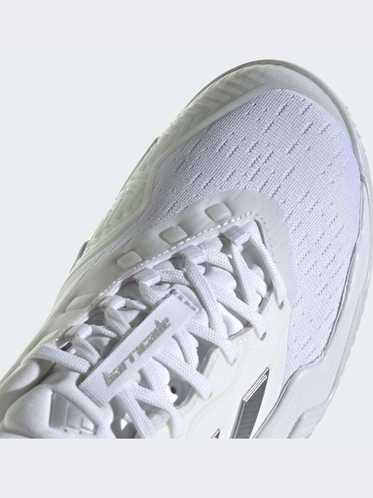 adidas Barricade Γυναικεία Παπούτσια Τένις για Σκληρά Γήπεδα Λευκά