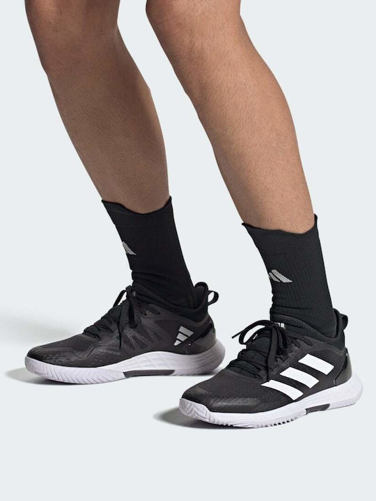 adidas Adizero Ubersonic 4.1 Men's Tennis Shoes for Clay Courts Black adidas Adizero Ubersonic 4.1 Men's Tennis Shoes for Clay Courts Black