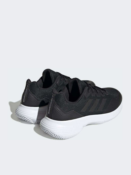 adidas Gamecourt 2.0 Παπούτσια Τένις Μαύρα