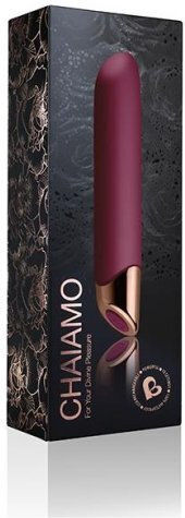 Rocks Off Chaiamo Vibrator Geschoss 16cm Burgundy