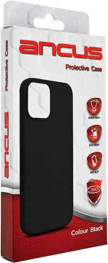 Ancus Back Cover Σιλικόνης Μαύρο (Redmi 10A)