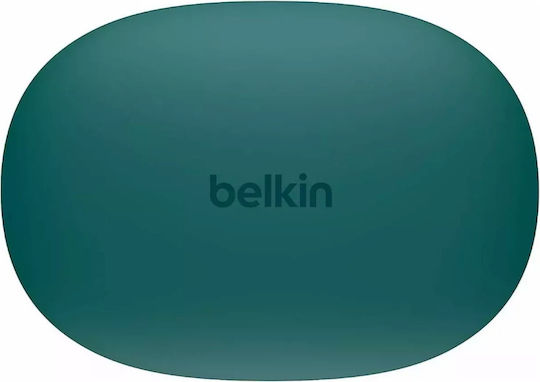 Belkin Soundform Bolt Earbud Bluetooth Handsfree Earphones with Sweat Resistance and Charging Case Teal