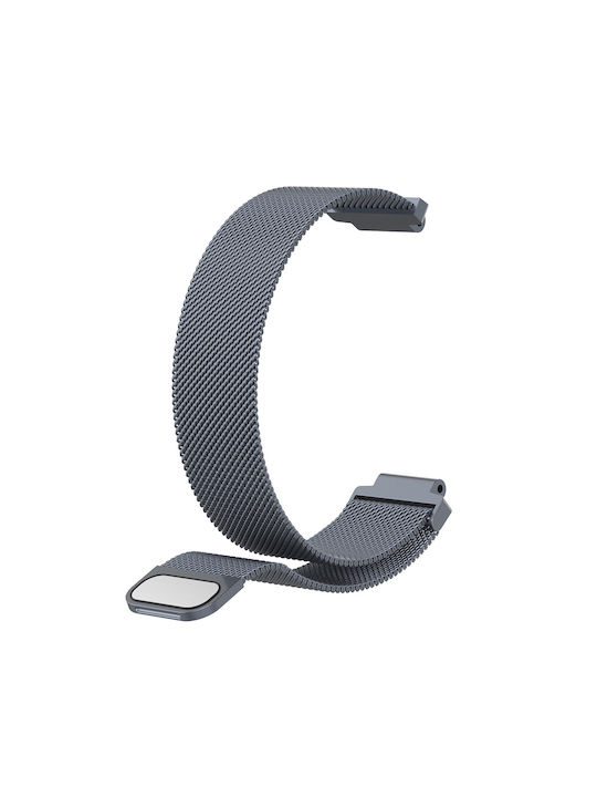 Techsuit Armband Rostfreier Stahl Blau (Galaxy Watch (46mm) / Gear S3) 5949419020962