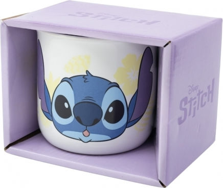 Stor Becher Keramik Blau 400ml