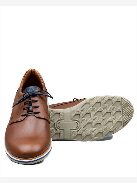 Men's Leather Casual Shoes Tabac Brown