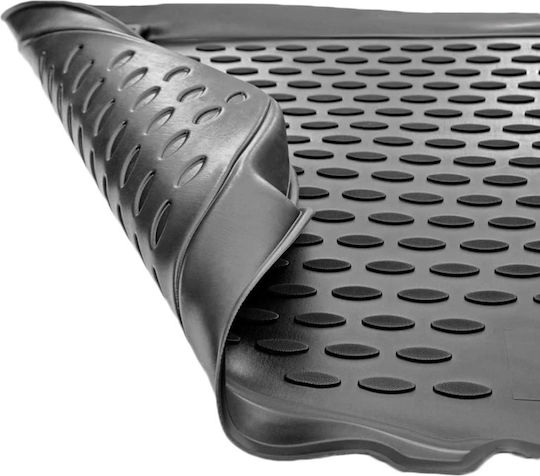 Novline Set of Front and Rear Mats 4pcs Tray Type for Seat Ateca 5D 2016+ Black