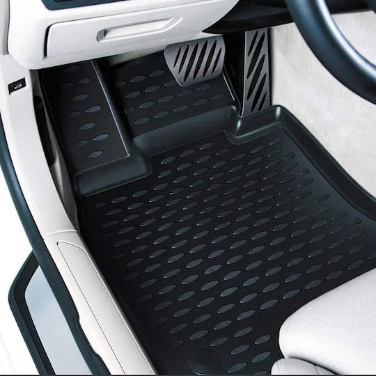 Novline Set of Front and Rear Mats 4pcs Tray Type for Toyota RAV 4 XA50 5D 2019+ Black