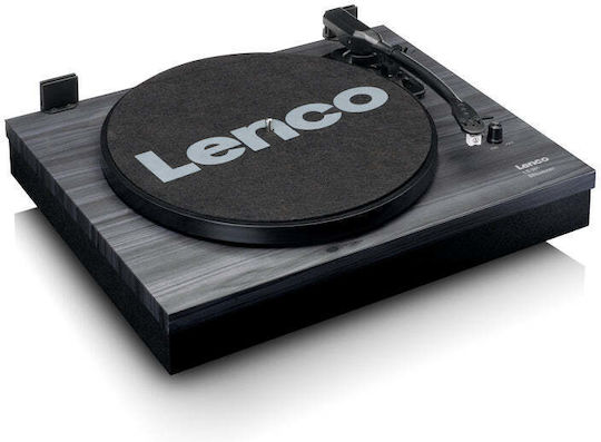 Lenco LS-301 LS-301BK Πικάπ με Belt Drive, Προενίσχυση και Ενσωματωμένα Ηχεία Μαύρο
