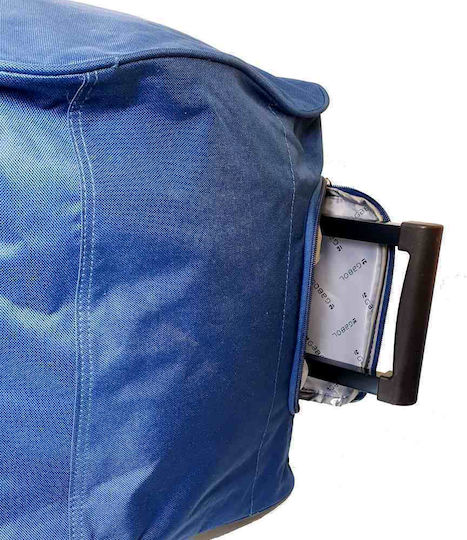 Gabol Week Eco Soft Sack Voyage 110L Blue with Wheels Fabric M80xP36xY37cm