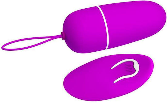 Pretty Love Bradley Mini Δονητής Egg με Απομακρυσμένο Έλεγχο 6.5cm 0603S Dark Purple