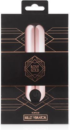 Rosy Gold New Bullet Vibrator Mini Δονητής Bullet 7.5cm Rose Gold