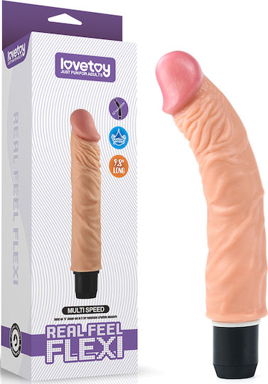Lovetoy Realfeel Flexi Ρεαλιστικός Δονητής 25cm Flesh