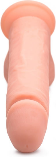Curve Toys Realistic Vibrator with Remote Control 23cm Flesh