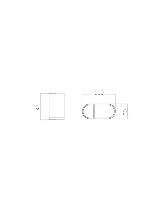 Sparke Lusta 02 Tabletop Cup Holder Plastic White