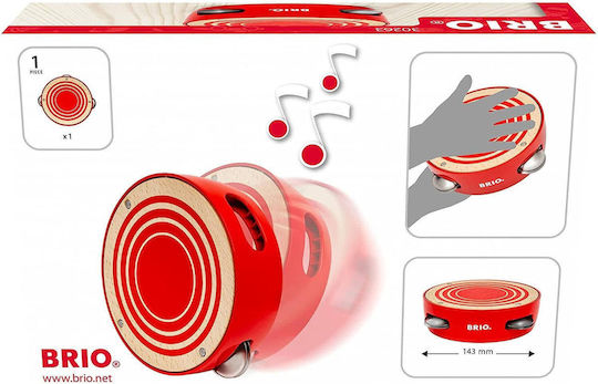 Brio Toys Musical Toy Tambourine