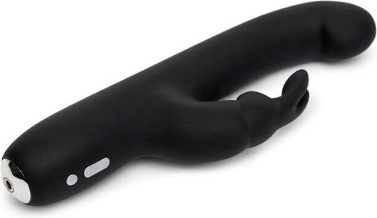 Happy Rabbit G-spot Slim Δονητής Rabbit 24cm Black