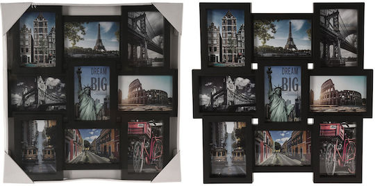 Wand Fotorahmen mit Schwarzem Kunststoffrahmen Wand Fotorahmen mit Schwarzem Kunststoffrahmen