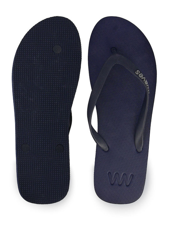 Herren Flip Flops Blau