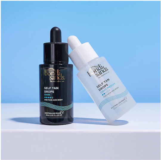 Bondi Sands Picături Autobronzante Pentru Față și Corp Ușor / Mediu 30ml