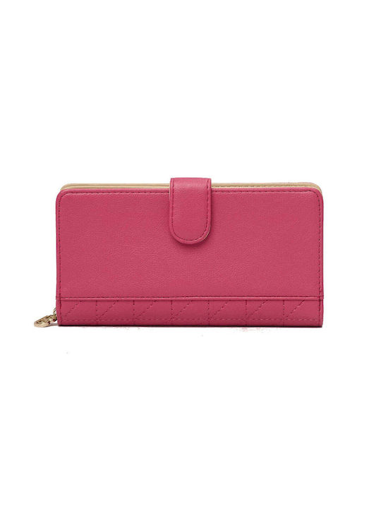 Bag to Bag Large Women's Wallet Fuchsia