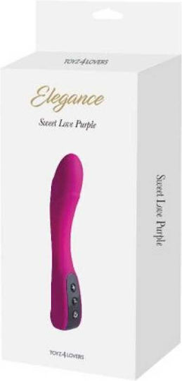 Toyz4lovers Sweet Love Κλασικός Δονητής 18.5cm Pink