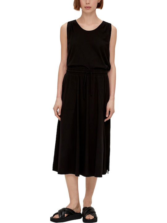 Red Label Midi Skirt Red