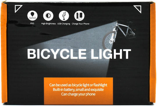 000.230.8214 Rechargeable Front Bicycle Light