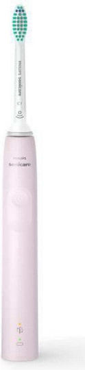Philips Sonicare 3100 Electric Toothbrush with Timer, Pressure Sensor, and Travel Case Sugar Rose