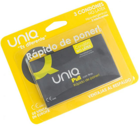 Uniq Προφυλακτικά Pull 3τμχ