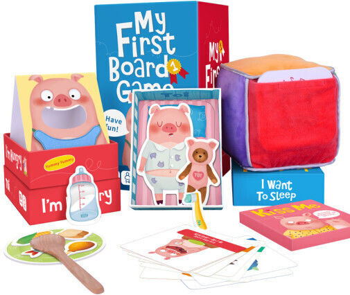 Board Game Το Πρώτο μου Επιτραπέζιο for 1-4 Players 2+ Years Old (EN) Toi World