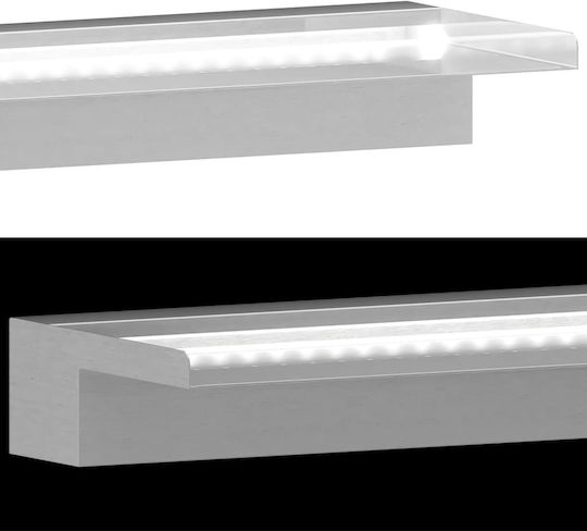 vidaXL Poolzubehör mit LED-Beleuchtung mit einer Höhe von 110cm