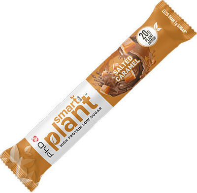 PhD Smart Plant Μπάρα με 20gr Πρωτεΐνης & Γεύση Salted Caramel 64gr