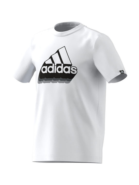 Adidas Παιδικό T-shirt Λευκό