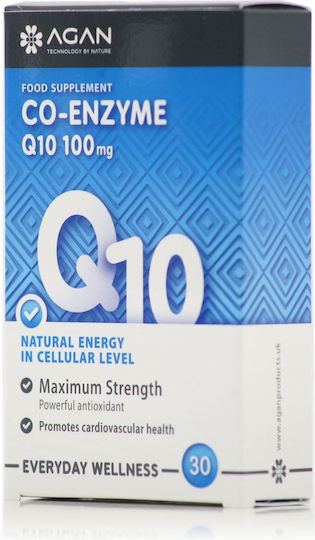 Agan Co Enzyme Q10 100mg 30 κάψουλες