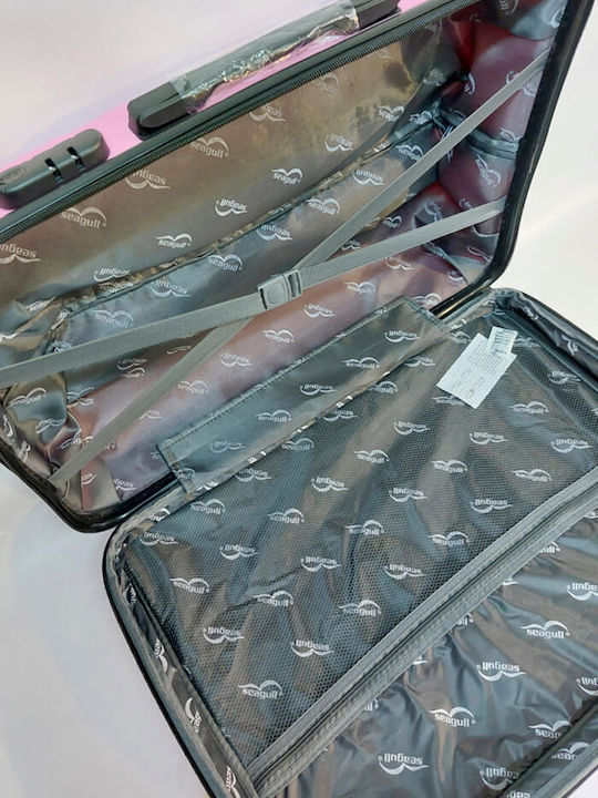 Diplomat Mittlerer Diplomat Die Möwen-Kollektion Hart Rosa Reisegepäck mit 4 Rädern Höhe 66cm