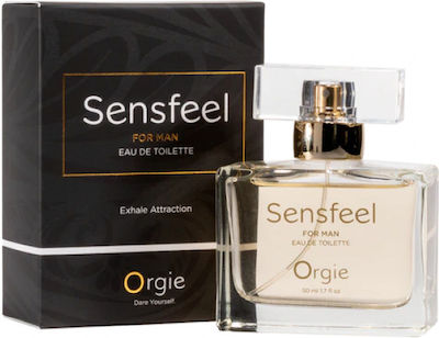 Orgie Sensfeel Perfume Liquid Spray with Pheromones for Men 50ml