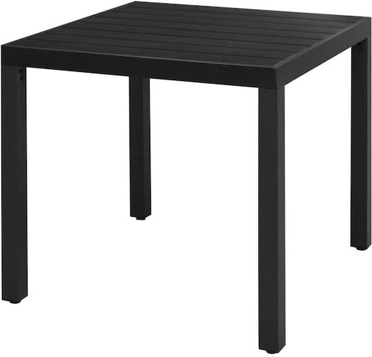 Garten- und Outdoor-Möbelsets für kleinen Raum 3 Stück Schwarz