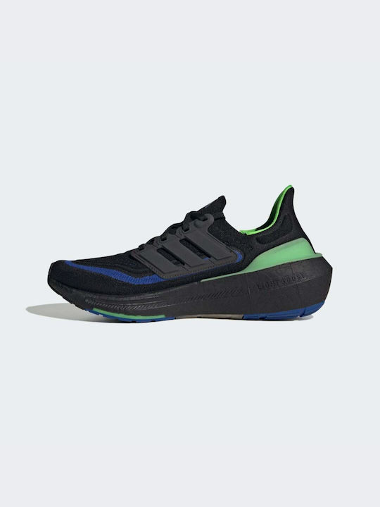 Ultraboost Light Sportschuhe Laufen Core Black / Lucid Lime