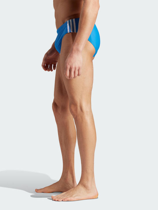 Classic 3-Stripes Herren Badebekleidung Slip Hellblau