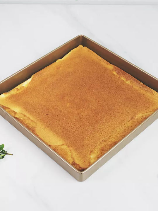 Sugar Love No Coating Aluminum Cake 1 Cups Baking Pan 28.5x28.5x3.5cm