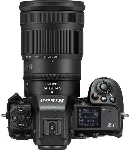 Nikon Z 8 Mirrorless Camera Kit (Z 24-120mm F4 S) Black