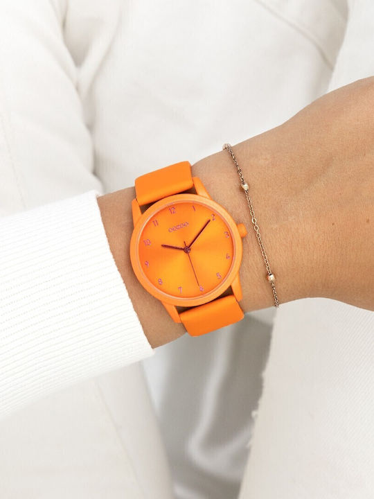 Oozoo Timepieces Ρολόι Μπαταρίας με Δερμάτινο Λουράκι Oozoo Timepieces Ρολόι Μπαταρίας με Δερμάτινο Λουράκι