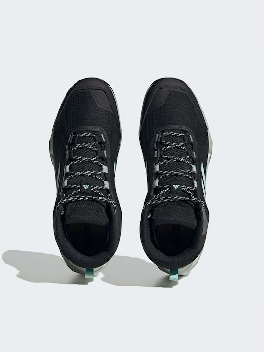 adidas Eastrail 2.0 Mid Rain.Rdy Men's Hiking Boots Waterproof Core Black / Semi Flash Aqua / Preloved Yellow
