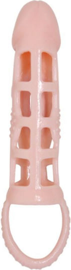 Baile Extending Sleeve With Vibration Προέκταση Πέους με Δόνηση Flesh 13.5cm