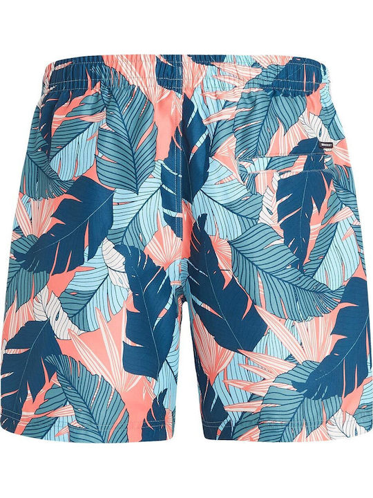Men's Swimwear Shorts Purple with Patterns
