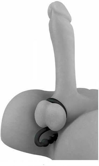 Pipedream Fetish Fantasy Elite Ball Cinch with Anal Bead Black
