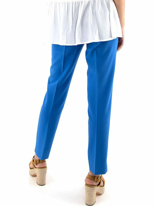 Damen Chino Hose Blau