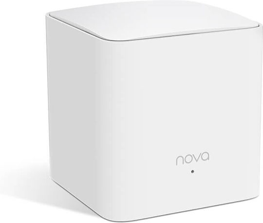 Tenda Nova MW5G WiFi Mesh Network Access Point Wi‑Fi 5 Dual Band (2.4 & 5GHz) σε Τριπλό Kit Λευκό